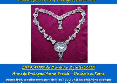 Collier de l'hermine - Expo Anne de Bretagne