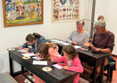 Atelier d'écriture à la plume Sergent-Major