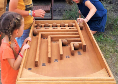 Jeu du billard aérobille