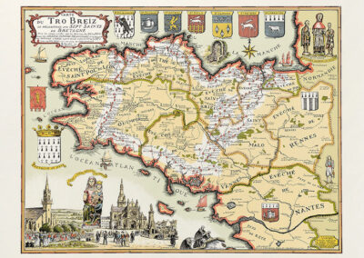 Carte du Tro Breizh - 46x65cm, à 19€