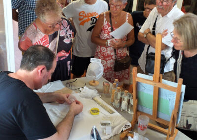 Atelier Coiffes & Dentelles avec Sant Yann