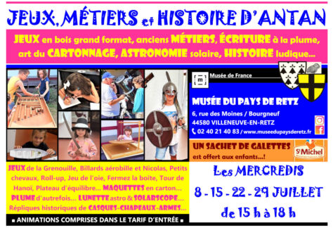 Jeux et histoire d'antan